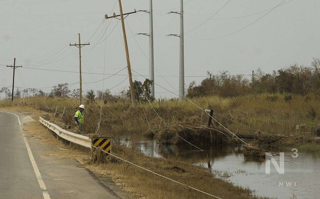 High-capacity power lines in Northwest Indiana