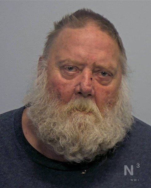 Porter County Jail booking photo of Richard Lamart Hofman from the public roster.