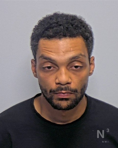 Booking photo from Porter County Jail public roster (Wall of Shame, Sept. 23, 2026).