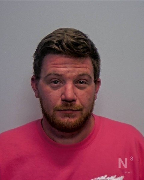 Booking photo from Porter County Jail public roster (Wall of Shame, Sept. 28, 2026).
