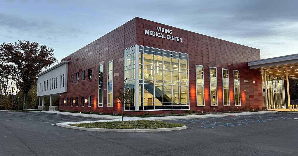 Former Viking Medical building at 1425 E. Glendale Boulevard, the Valparaiso site UChicago Medicine is renovating