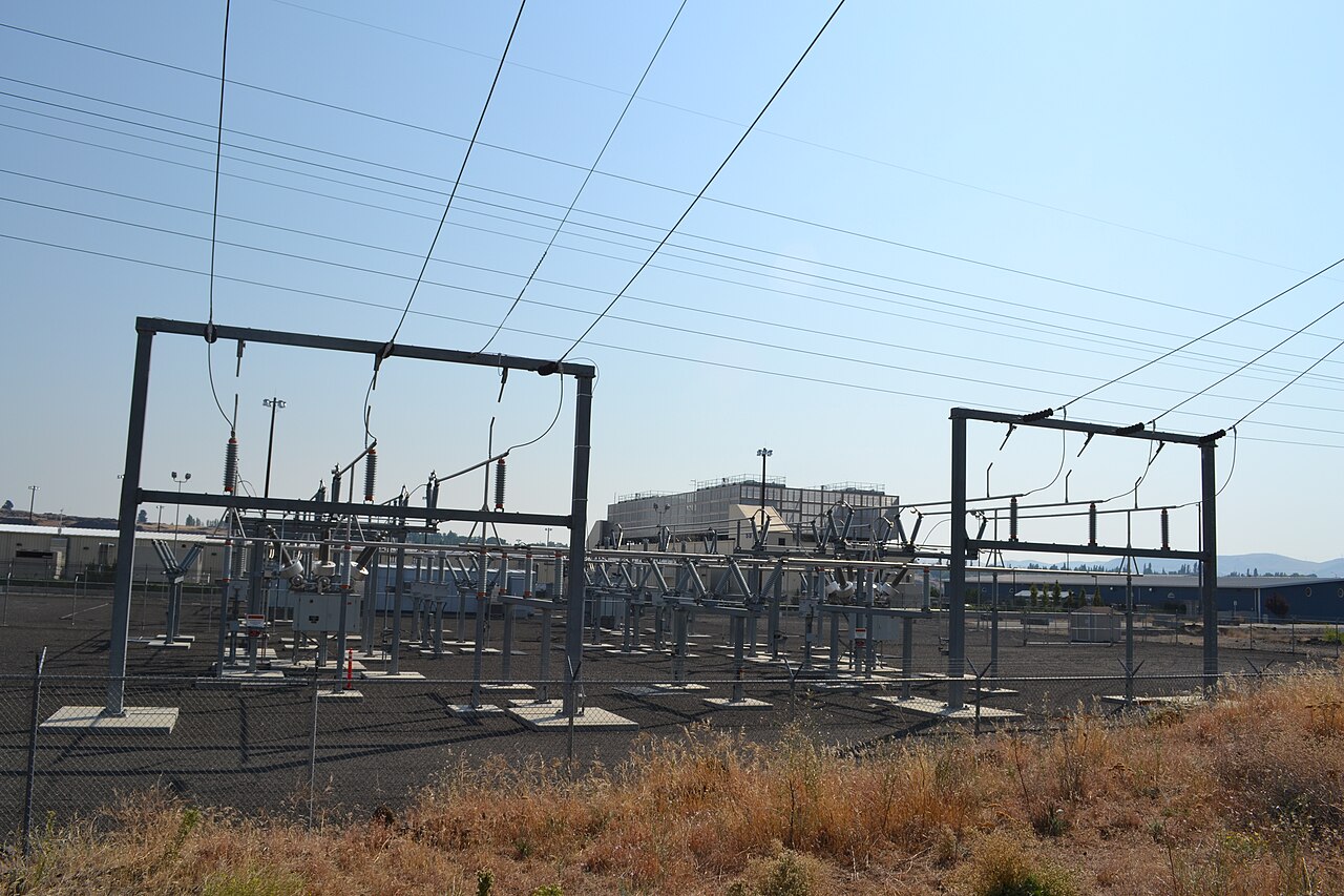 File photo: Google's data center campus in The Dalles, Oregon, in 2011.