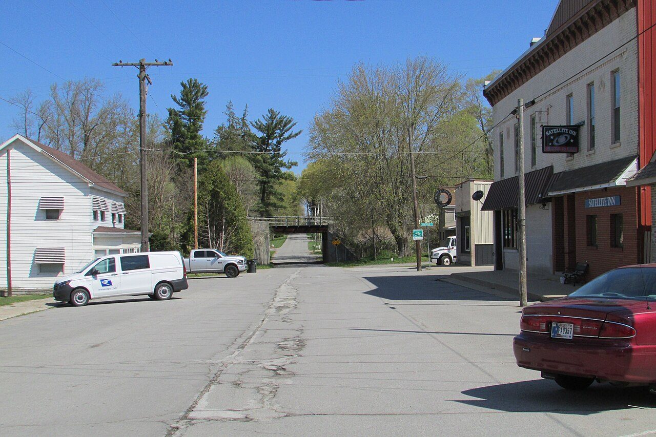 Water Street in Union Mills. Illustrative; not connected to the case.