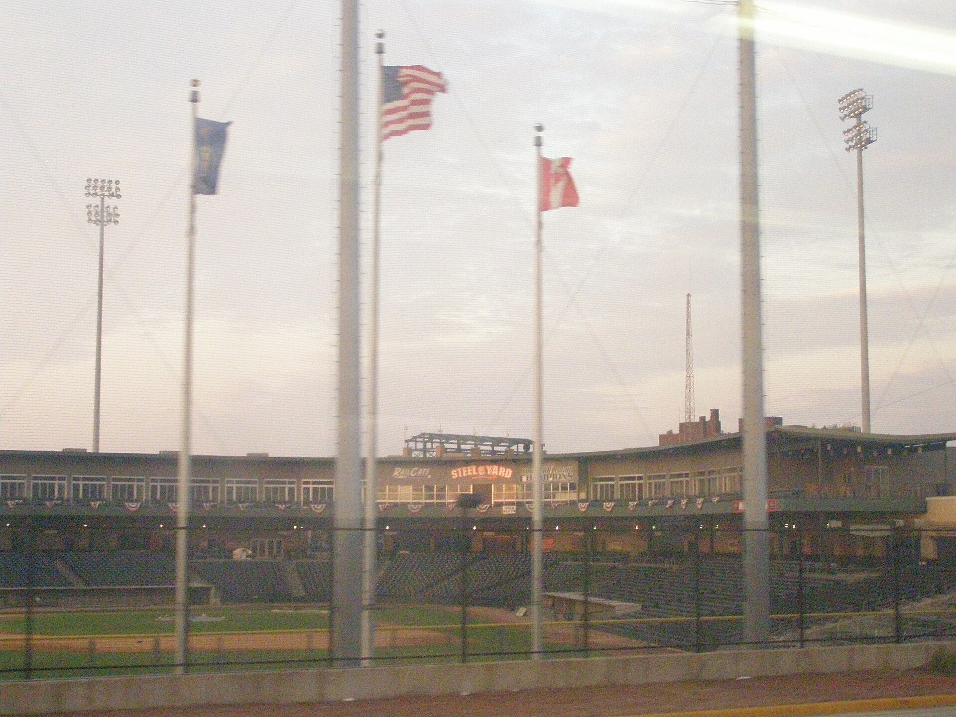 U.S. Steel Yard, the downtown Gary ballpark Brown supported.