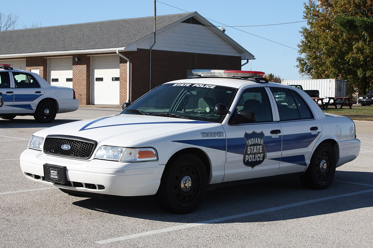 An Indiana State Police cruiser. File photo; not connected to the case.