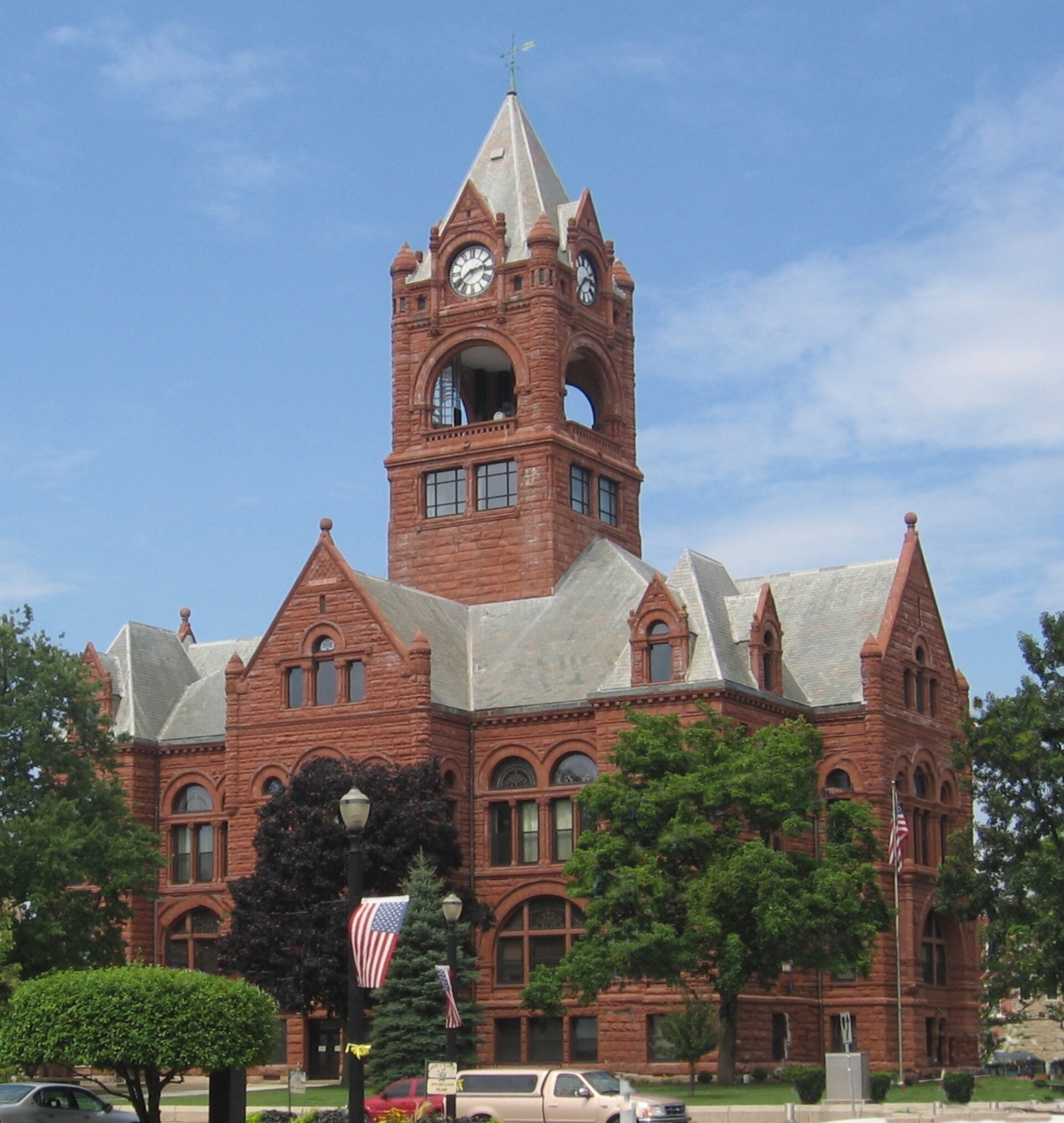File photo: The LaPorte County Courthouse in La Porte in 2007.