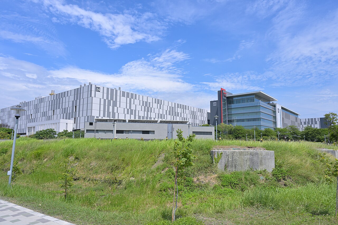 TSMC Fab 14B in Tainan, at the Southern Taiwan Science Park, photographed on May 27, 2025
