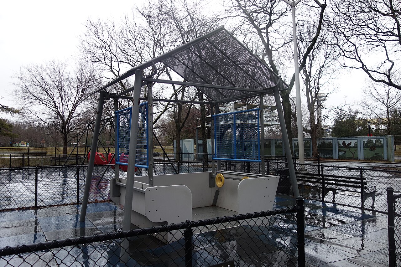 Illustrative playground equipment (file photo; not Nelson Park).