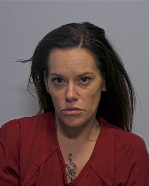 Booking photo of Lydia Rose Davaney, 37, booked Oct. 12, 2026, at the Porter County Jail