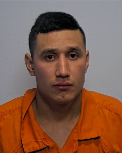 Booking photo of Jonathan Arevalo Mendez, 26, booked Oct. 13, 2026, at the Porter County Jail.
